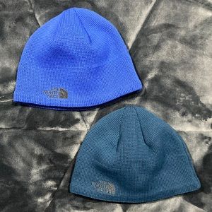 The North Face Bones Recycled Beanies (lot of 2)